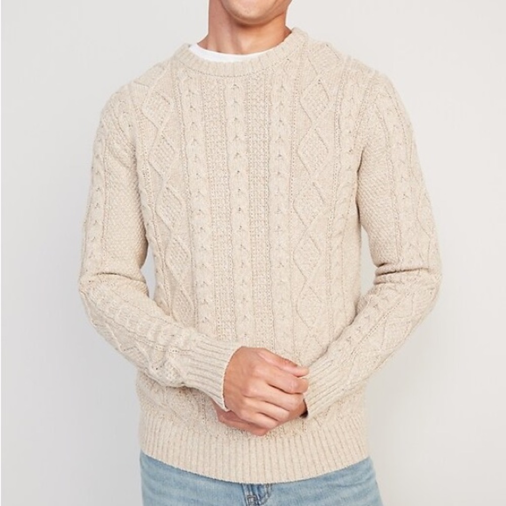 NWT Old Navy Cozy-Knit Sweater Men Size Large